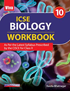 Icse Biology - Workbook 10, 2020  Edn