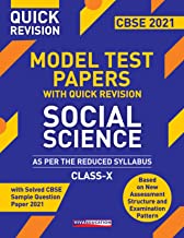 Model Test Papers With Quick Revision : Social Science X