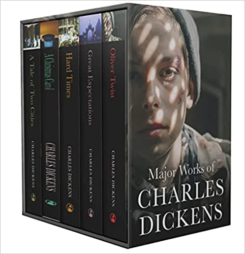 Major Works Of Charles Dickens 5 Books Collection Boxed Set