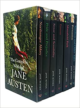 The Complete Works Of Jane Austen 7 Books Collection Box Set