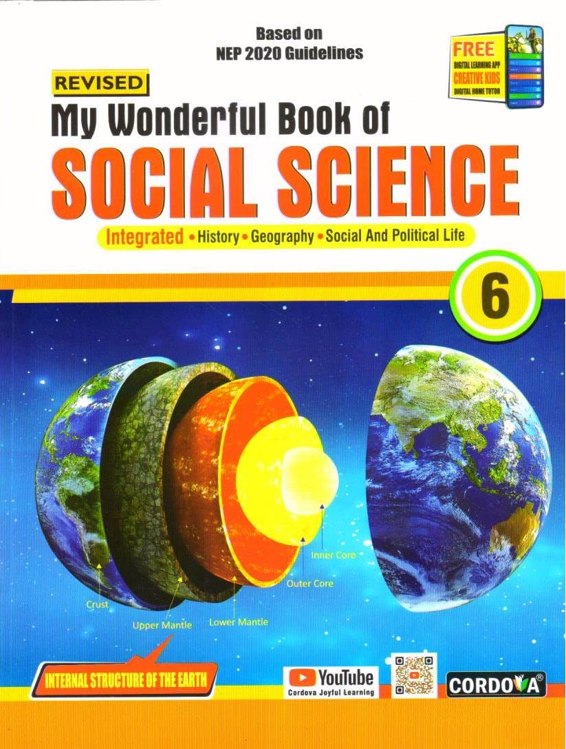 Cordova My Wonderful Book Of Social Science Class 6 :	Vinita Kuma,   Joseph John