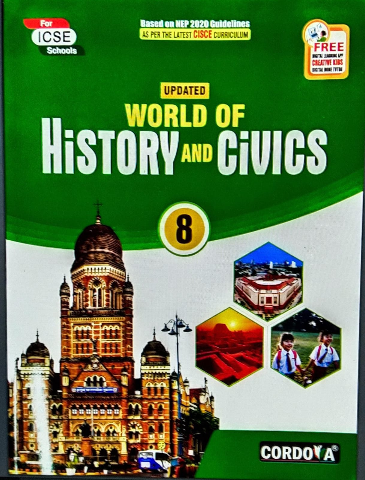 Updated World Of History And Civics Class 8 
For Icse