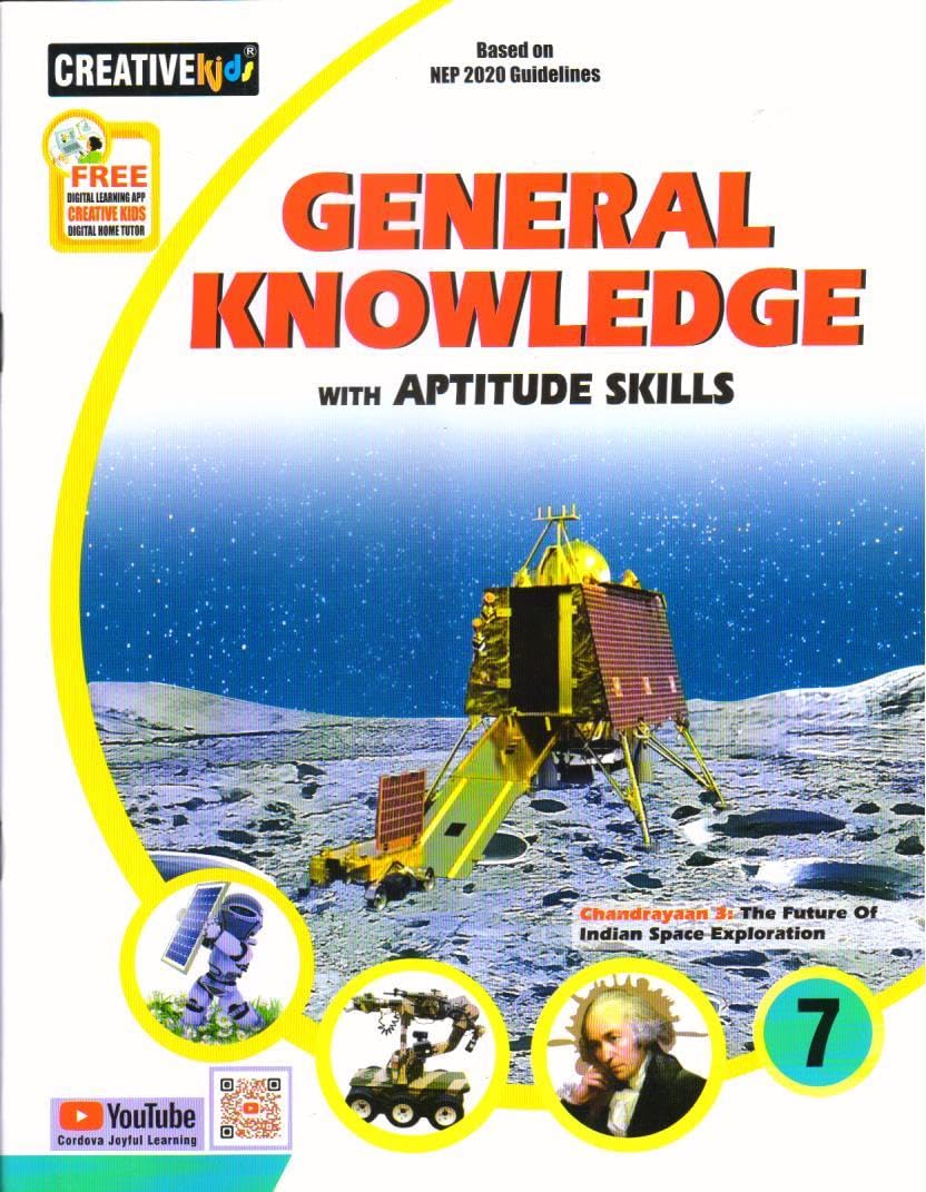 Creative Kids General Knowledge With Aptitude Skills Book 7