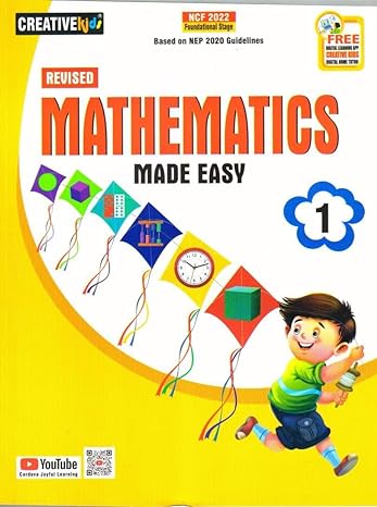 Creative Kids Mathematics Made Easy Book 1
