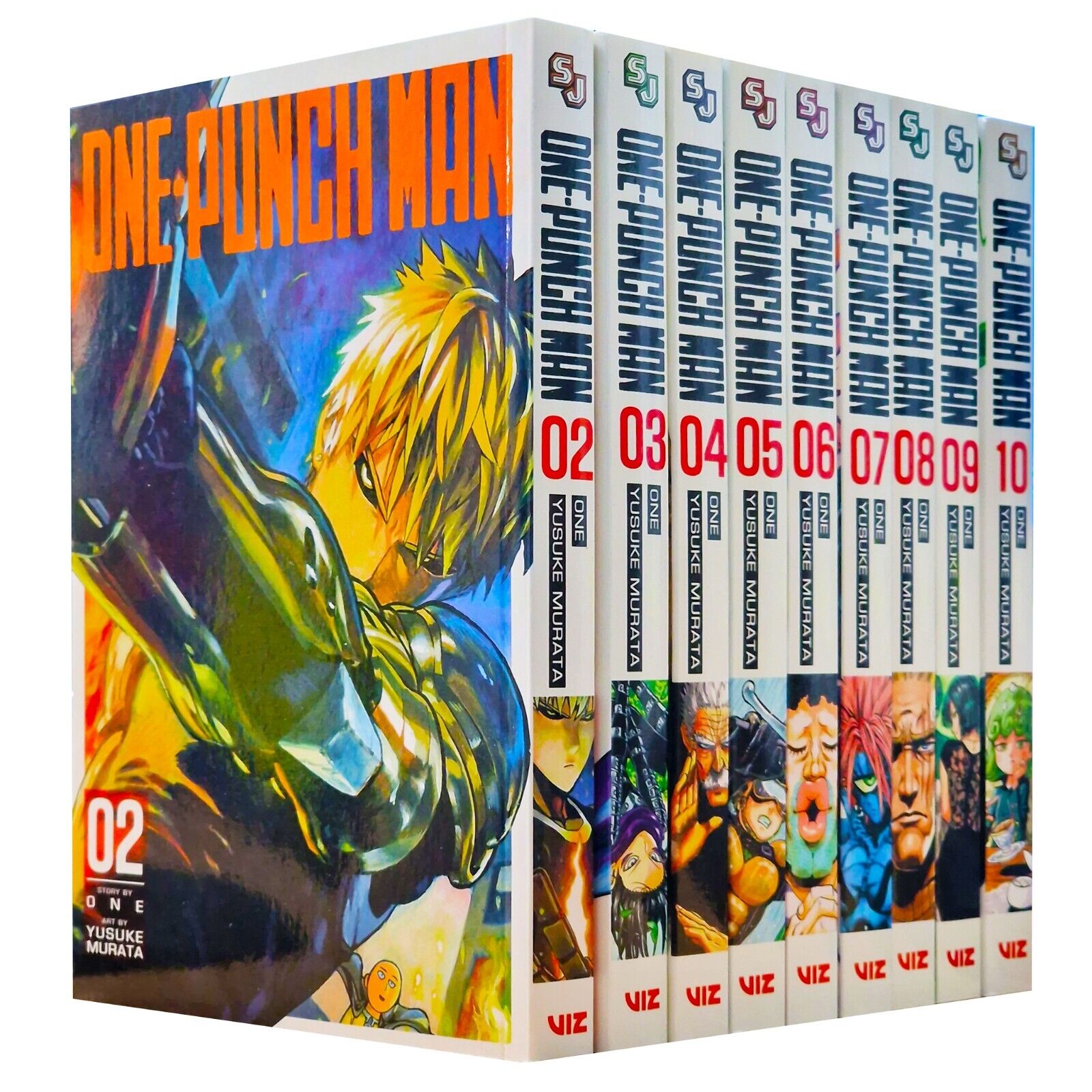 One-punch Man 9 Books Collection Set Volume - 2,3,4,5,6,7,8,9,10