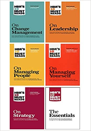 Hbrs 10 Must Reads Leadership Collection 6 Books Collection Set - Change Management Strategy Leadership Managing People Managing Yourself And More