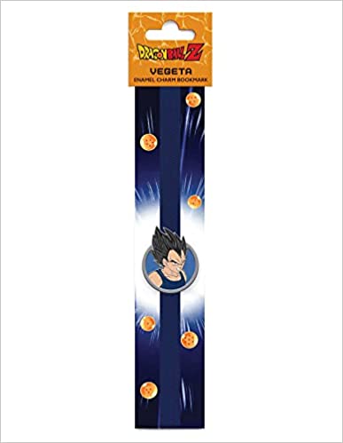 Dragon Ball Z: Vegeta Enamel Charm Bookmark