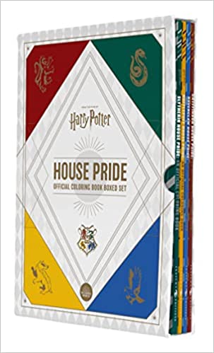 Harry Potter House Pride Official Coloring Book Boxed Set