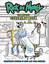 Rick And Morty The Official Coloring Book