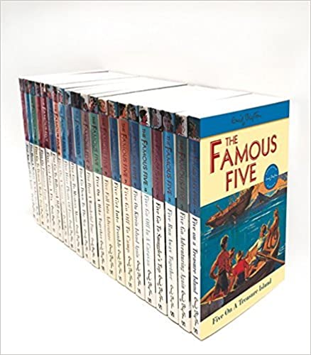 Enid Blyton Famous Five Series, 21 Books Box Collection Pack Set