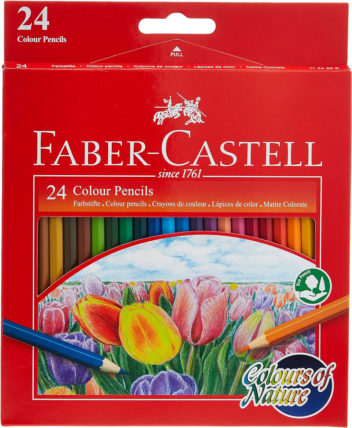 Faber-castell Colours Of Nature Colour Pencils 24 Colour In A Cardboard Box