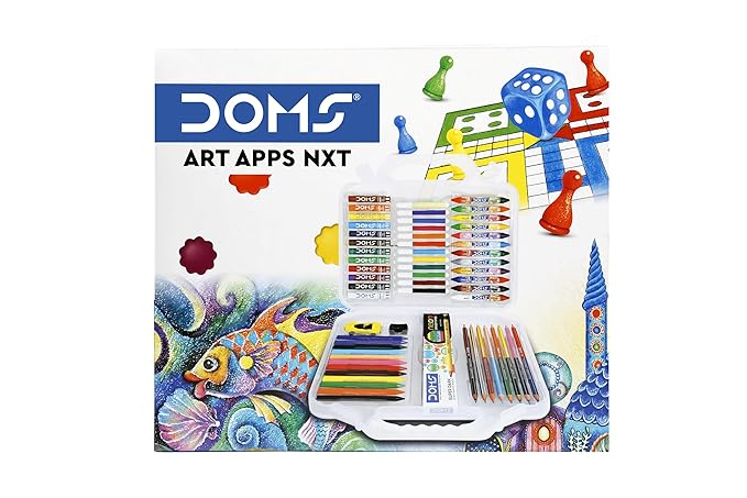 Doms Art Apps Nxt Kit With Plastic Carry Case