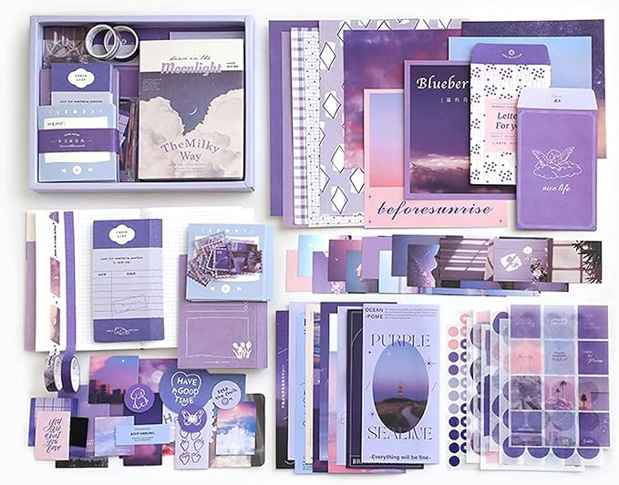 Paper Vintage Aesthetic Scrapbook Kit